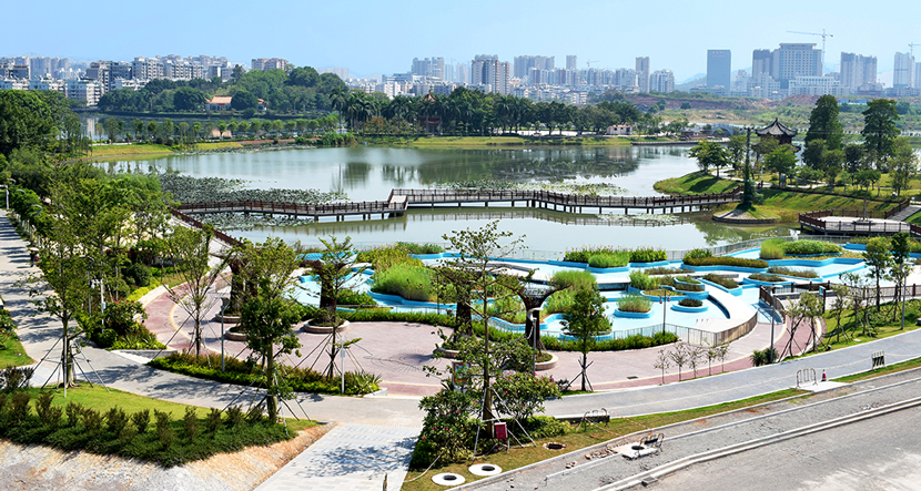 梅州?劍英湖公園